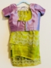 Picture of Pure Chiniya Silk Saree with scallop border