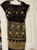 Picture of Brown georgette saree with rich pallu