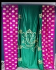 Picture of Ganesh backdrop decor cloth with butis