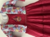 Picture of crushed frock with detachable jacket 4-6y