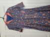 Picture of Blue and peach kalamkari dress