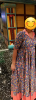 Picture of Blue and peach kalamkari dress