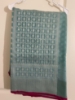 Picture of Powder blue Semi benaras fancy saree