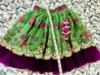 Picture of Designer Purple Green lehanga & blouse 12-18M