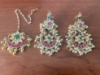 Picture of Combo of beautiful kundhan earrings and Maangtika