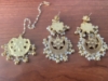 Picture of Combo of beautiful kundhan earrings and Maangtika