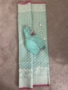 Picture of Powder blue Semi benaras fancy saree