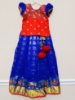 Picture of kanchipatt lehenga with maggam work blouse 2-4y