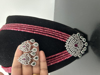 Picture of Victorian long haaram with ruby beads