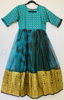Picture of Beautiful Blue and Black Organza dress