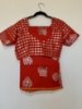 Picture of Red semi silk saree