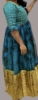 Picture of Beautiful Blue and Black Organza dress