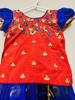 Picture of kanchipatt lehenga with maggam work blouse 2-4y