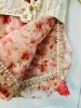 Picture of Classy off white floral organza saree