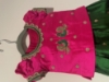 Picture of Raw silk maggam work langa blouse 6M - 1y