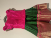 Picture of Raw silk maggam work langa blouse 6M - 1y
