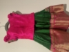 Picture of Raw silk maggam work langa blouse 6M - 1y