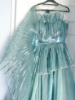 Picture of Turquoise blue cocktail gown