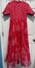 Picture of Customised Pink Muggu Long Frock