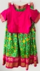 Picture of IKKAT pattu langa with maggam work blouse 8-9y