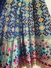Picture of Pure Benaras pattu bridal lehenga with raw silk material zardosi  work blouse and dupatta