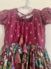 Picture of Foil work long frock 8-10y