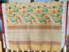 Picture of Soft silk paithani saree with  2 blouses-chaniyacholi deep cut designer styled blouse