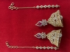 Picture of New traditional bridal Diamond jhumkas with mati