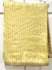 Picture of Light yellow organza tissue stripes saree with work blouse