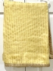 Picture of Light yellow organza tissue stripes saree with work blouse