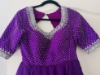 Picture of Designer Purple Maggam work gown/dress