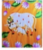 Picture of Cow and calf backdrop cloth 5*8