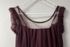 Picture of Brown ruffled frock