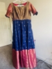 Picture of Pattu long frock with dupatta.