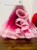 Picture of PL400 Janya's closet drape magenta designer gown 3-4Y