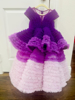 Picture of PL403 Janyas closet ombre layered gown 2-3Y