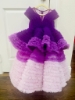 Picture of PL403 Janyas closet ombre layered gown 2-3Y