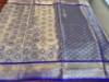 Picture of Gorgeous purple Brand new latest all over tissue saree with stitched blouse