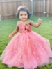 Picture of Kids party wear long frock 1-3y