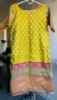 Picture of Banaras pattu dress with cigar pants