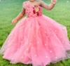 Picture of Kids party wear long frock 1-3y