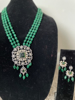 Picture of Green beads with beautiful Victorian Set