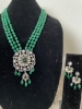 Picture of Green beads with beautiful Victorian Set