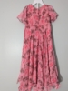 Picture of Mother XL and Daughter 3-4 Y Silk Long Frock