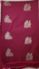 Picture of Combo sarees : Sea Green Zari weaving Brocade saree and Wine color Soft silk silver zari saree