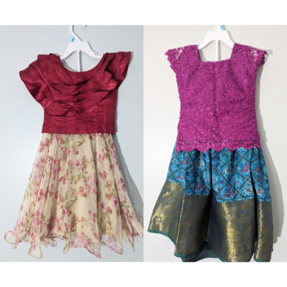 Picture of Combo: Ghaghra and Lehenga 3-4 Y