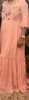 Picture of Peach pink long frock