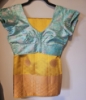 Picture of Yellow Fancy Silk saree and Chanderi Silk Saree