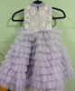 Picture of Lilac tiered dress for 1-2 yr old