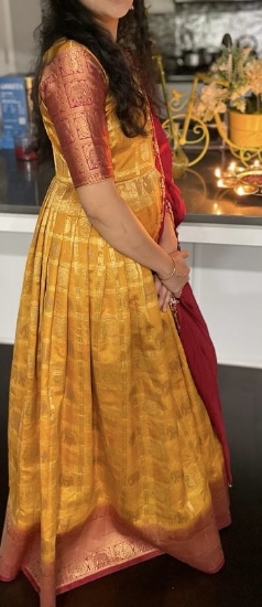 Picture of Benaras Long dress